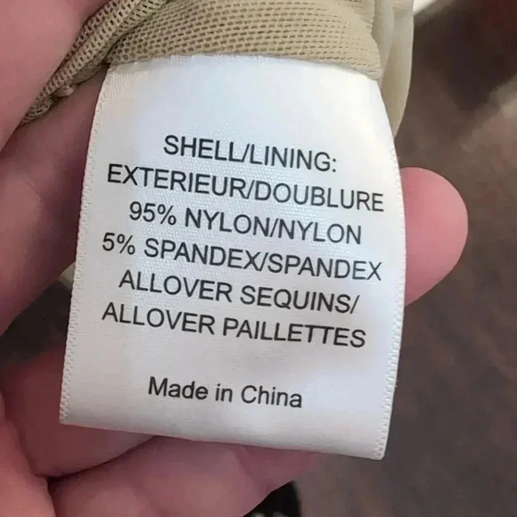 Tory Burch women's scoop neck knee length sequin dress - Picture 10 of 12